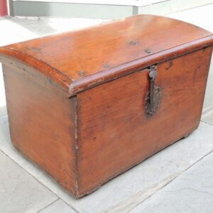 17th Century Cuban Mahogany Trunk