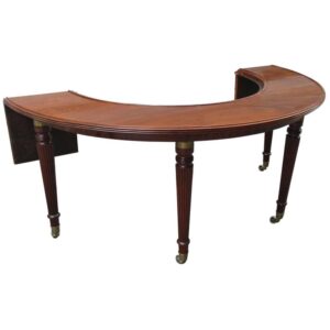 19th Century English Regency Mahogany Social Table, attributed to Gillows