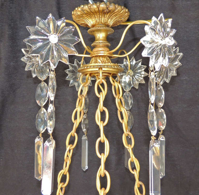 19th Century French Régence Bronze Chandelier