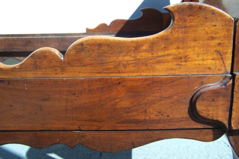 Rare Labeled 19th Century Haitian French Colonial Day Bed from the West Indies