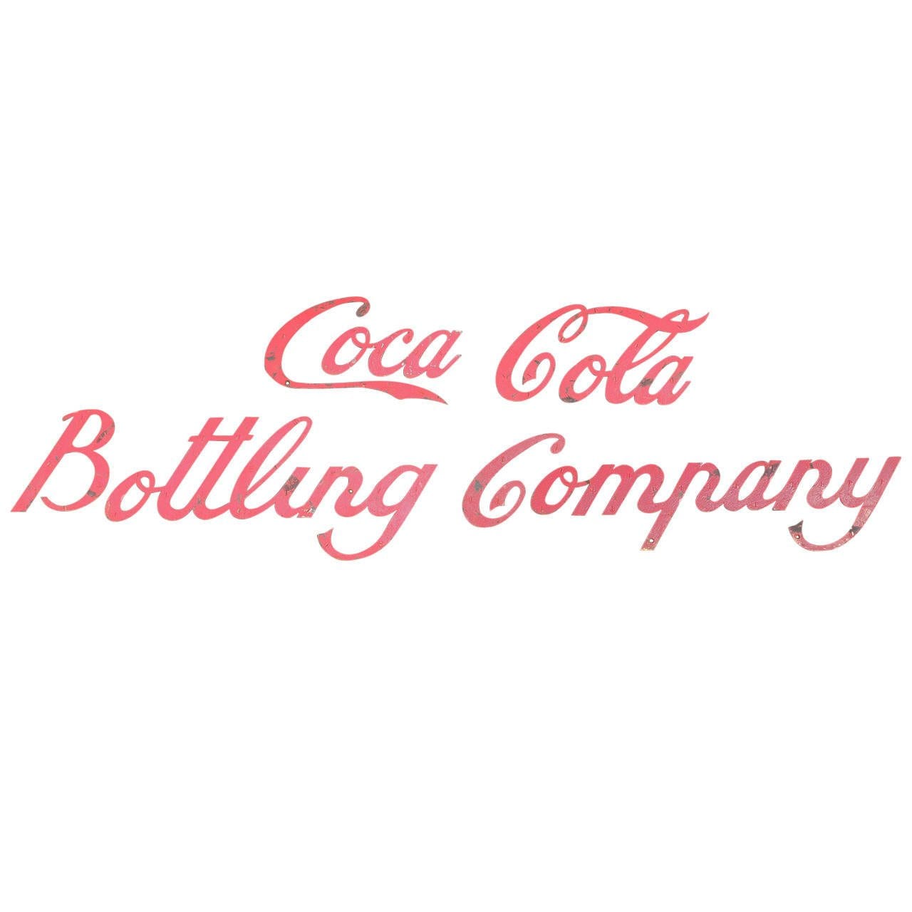 20th Century Coca Cola Bottling Company Sign
