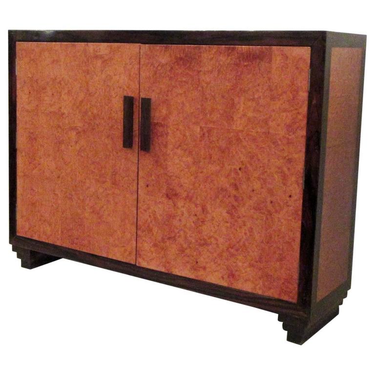20th Century Guyana Art Deco Style Cabinet