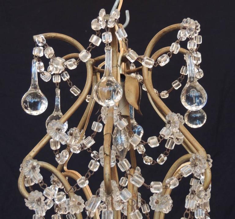 20th Century Venetian Crystal Chandelier