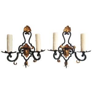 Pair of 20th Century French Sconces 