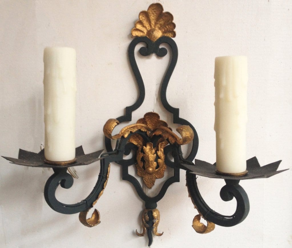 Pair of 20th Century French Sconces
