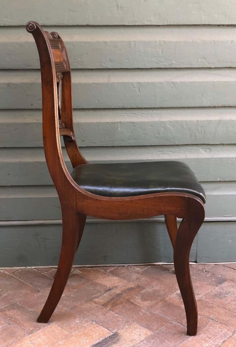 Important Set of Eight Regency Period Mahogany Dining Chairs, Early 19th Century - Image 8
