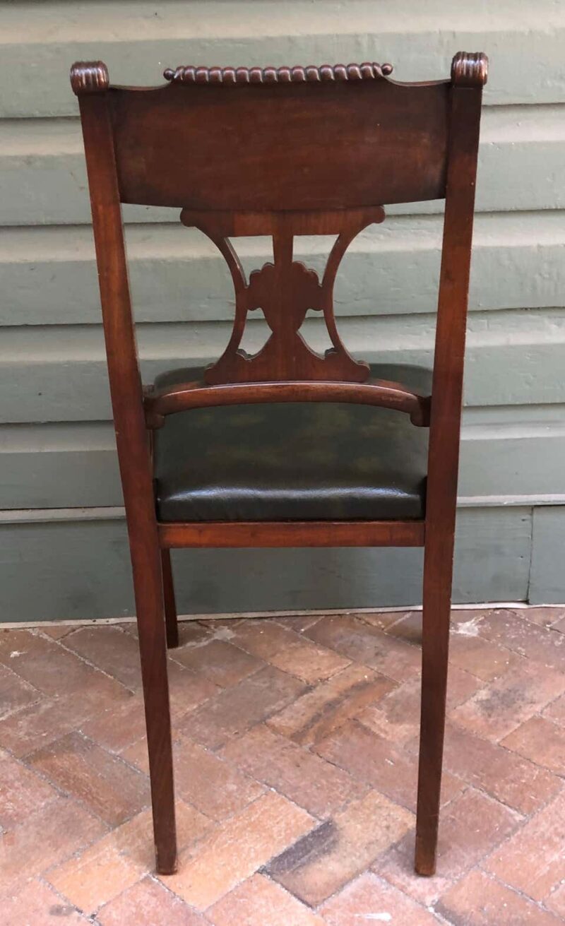 Important Set of Eight Regency Period Mahogany Dining Chairs, Early 19th Century - Image 9