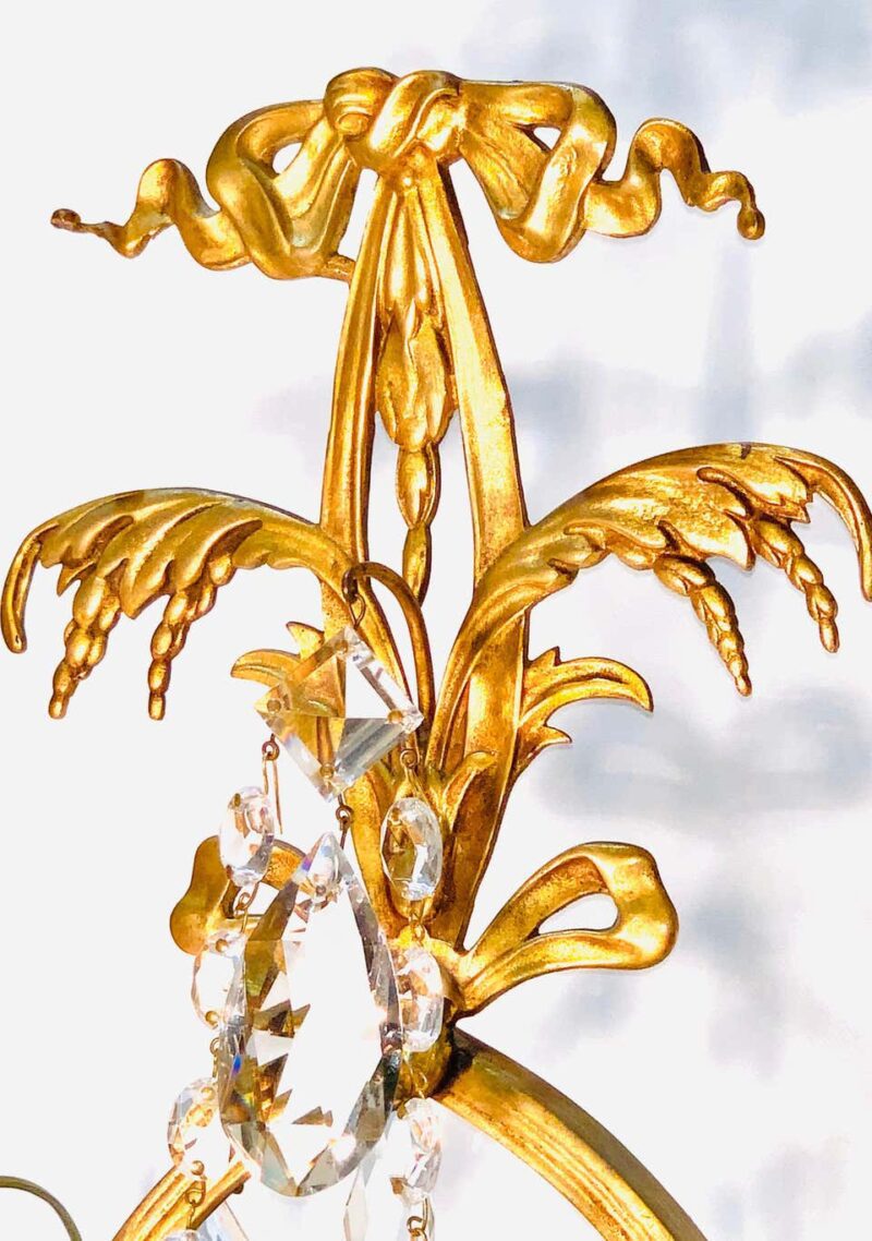 Classical Regency Style Pair of Caldwell Sconces, circa 1920s - Image 7