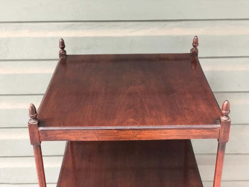 English Regency Mahogany Library Stand / Étagère, Early 19th Century - Image 3