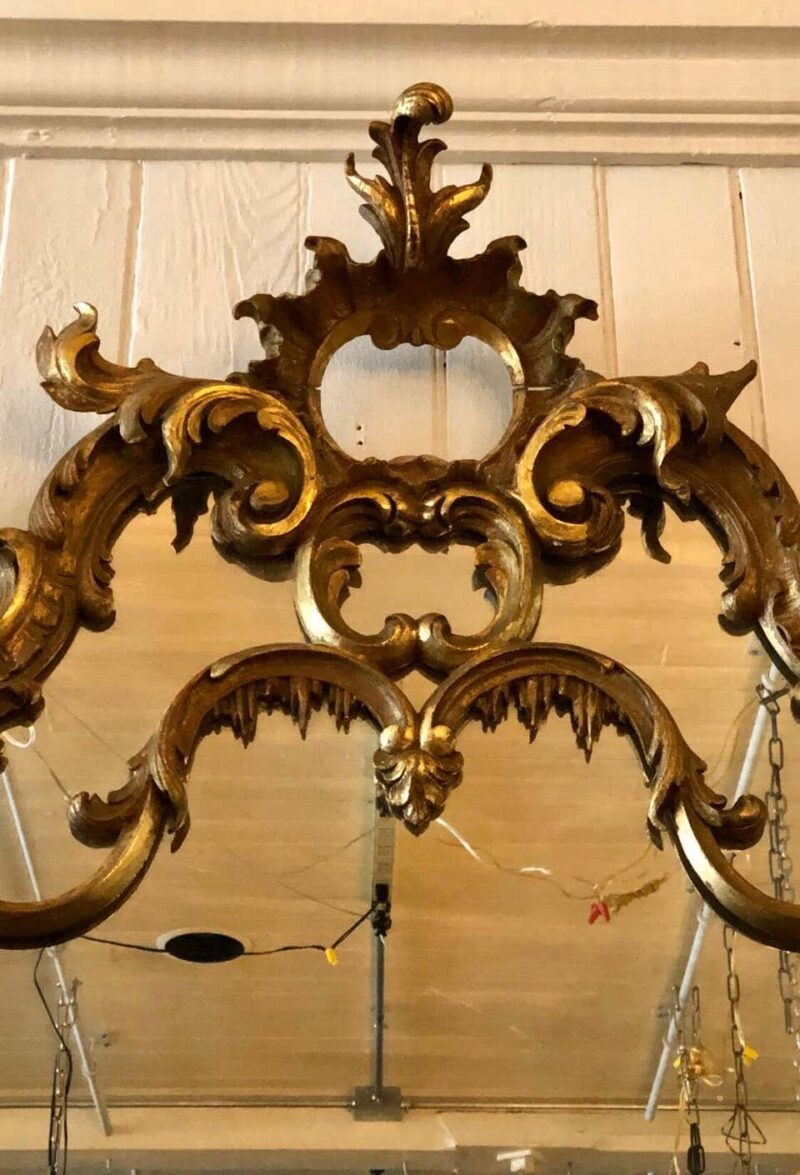 19th Century Chinese Chippendale Overmantel Mirror with HO HO Birds - Image 3