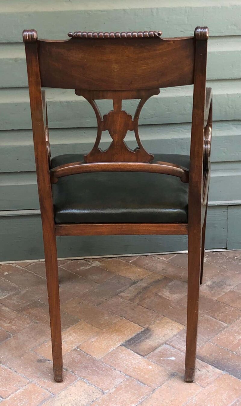 Important Set of Eight Regency Period Mahogany Dining Chairs, Early 19th Century - Image 4