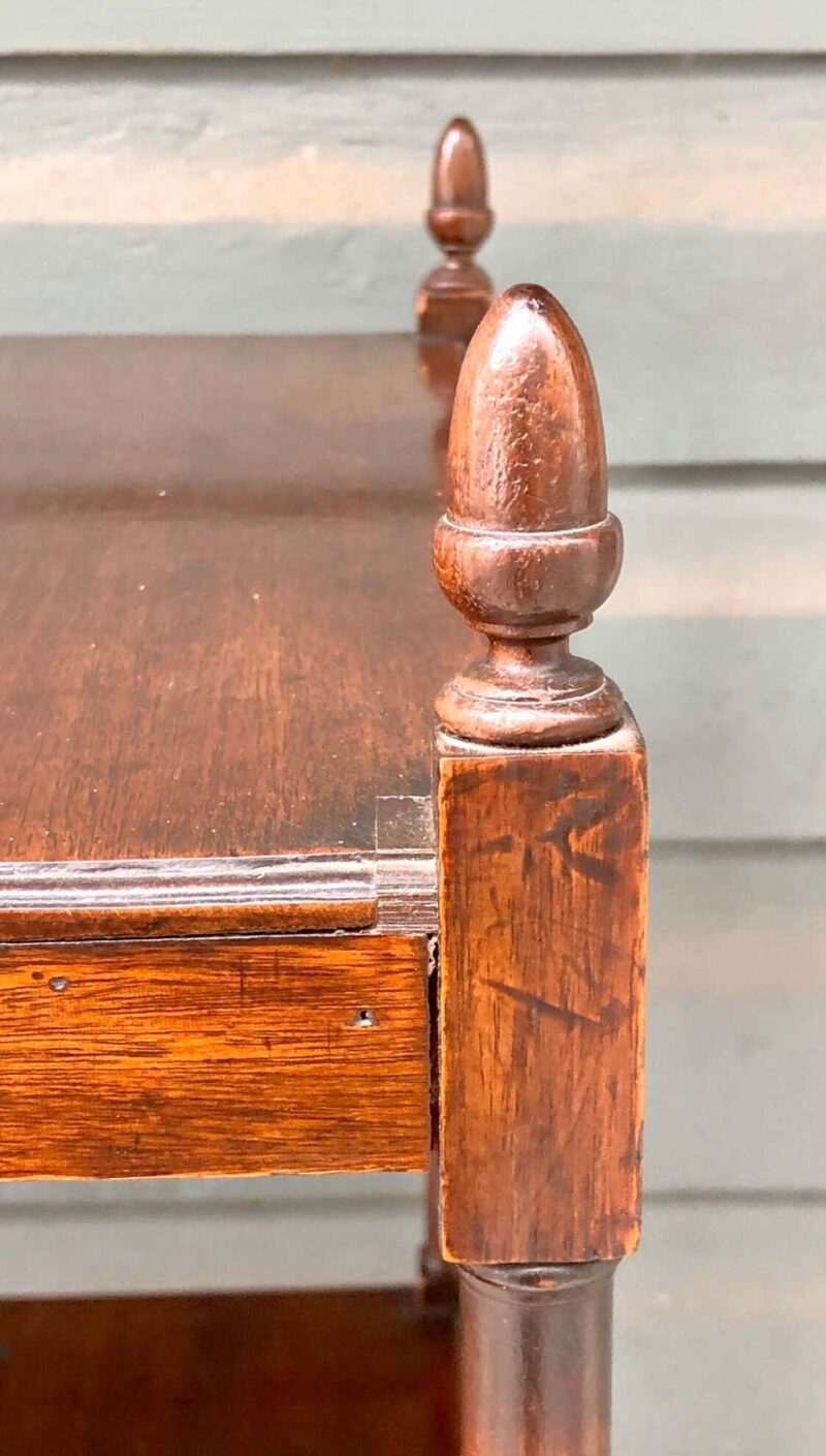 English Regency Mahogany Library Stand / Étagère, Early 19th Century - Image 4