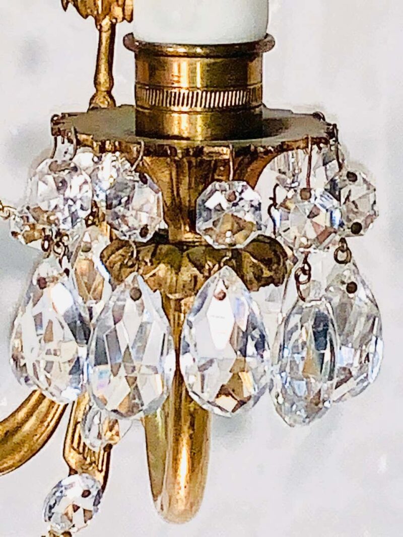 Classical Regency Style Pair of Caldwell Sconces, circa 1920s - Image 5