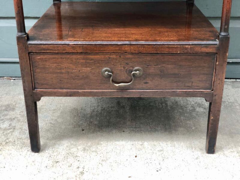 English Regency Mahogany Library Stand / Étagère, Early 19th Century - Image 6