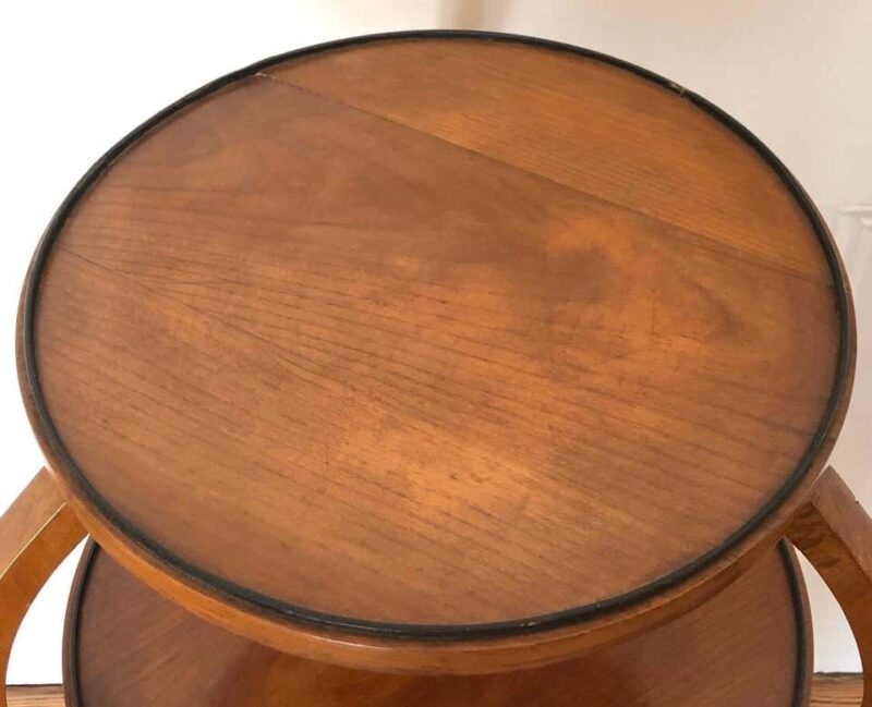 Viennese Biedermeier Étagère / Round Collection Display Table - Image 7
