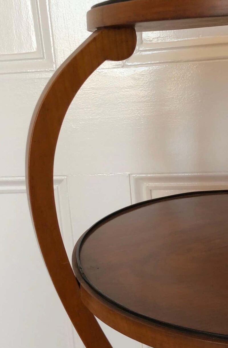 Viennese Biedermeier Étagère / Round Collection Display Table - Image 8