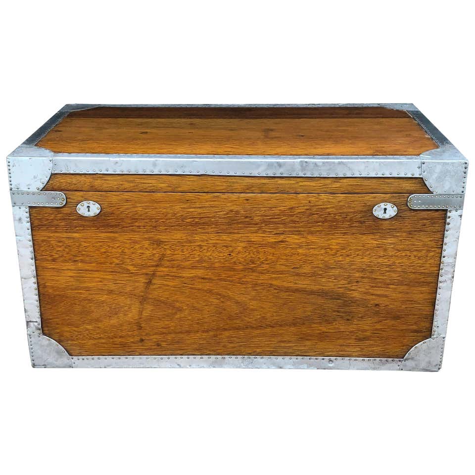 Late 19th Century China Trade Sea Captain's Chest
