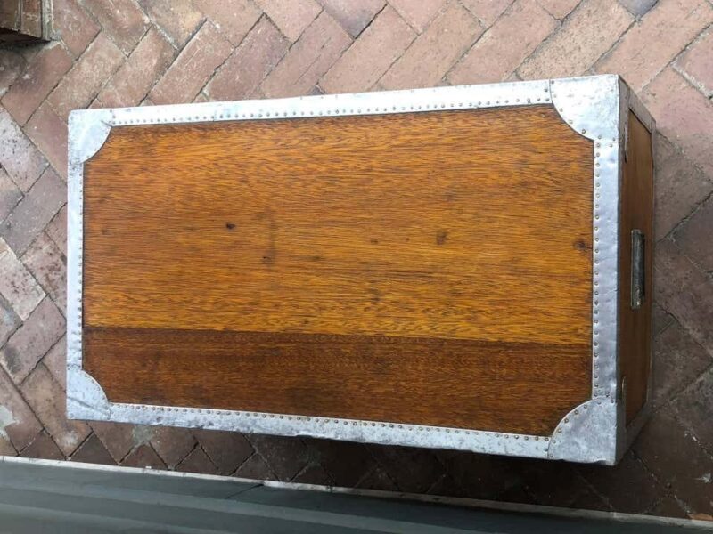 Late 19th Century China Trade Sea Captain's Chest - Image 8