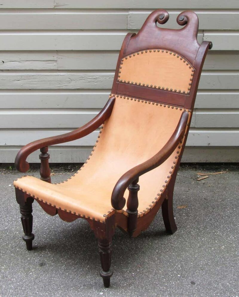 19th Century Jamaican Campeche / Planter Chair - Image 6