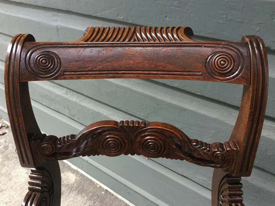 A Set of Four Early 19th Century Regency Nesting Tables A Set of Four Early 19th Century Regency Nesting Tables