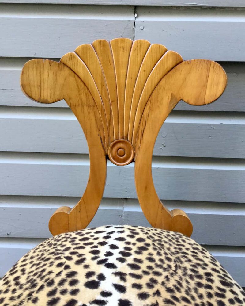 Set of Four Biedermeier Viennese Chairs in the Style of Josef Danhauser - Image 3