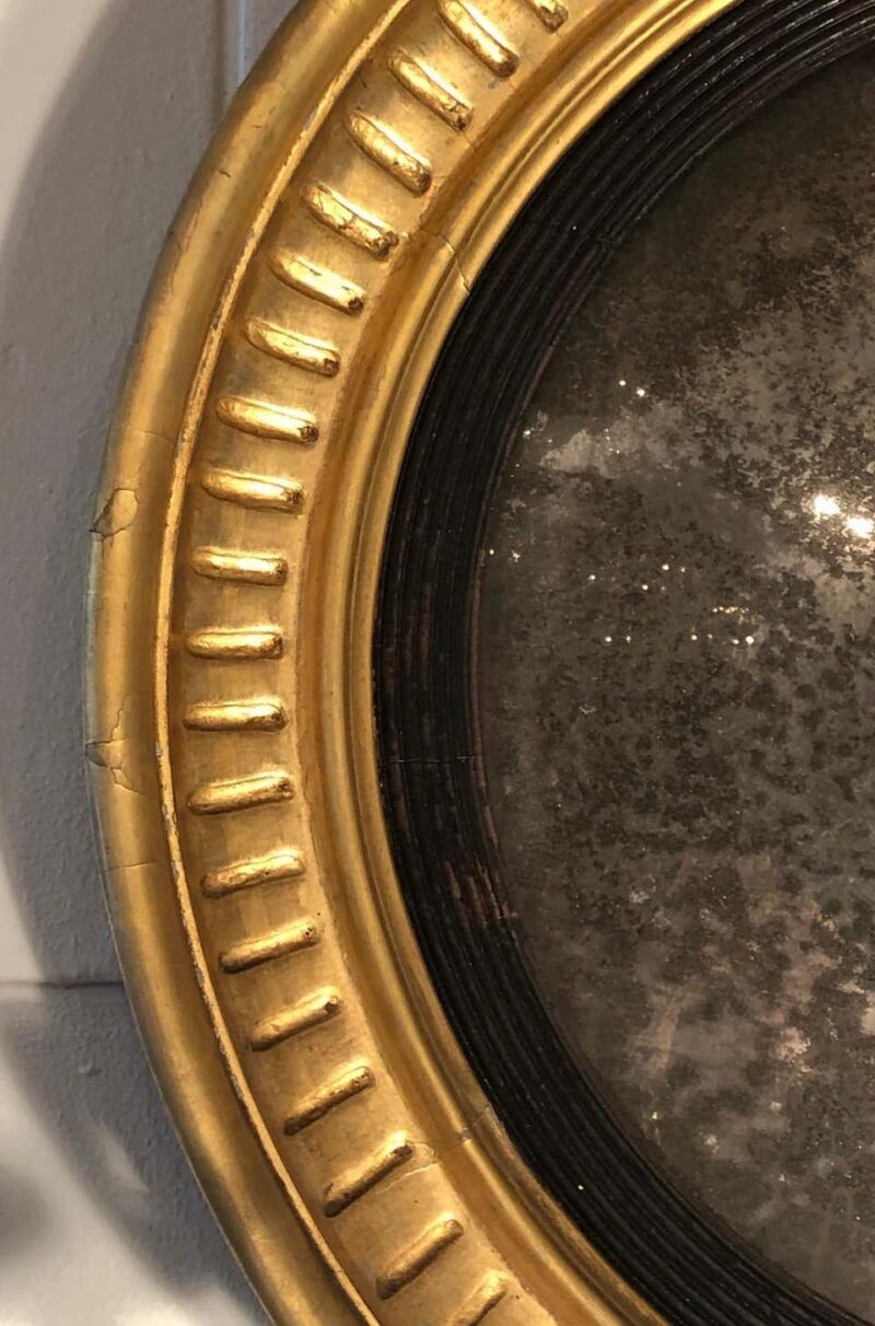 19th Century Period Regency Girandole Mirror Labeled John Hay & Son - Image 3