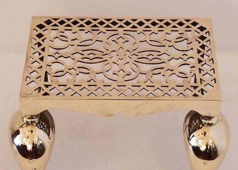 19th Century Brass Trivet/Footman - Image 3