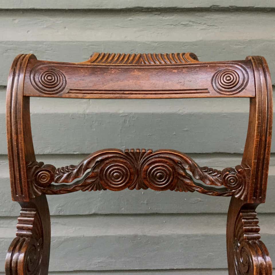A Set of Four Early 19th Century Regency Nesting Tables A Set of Four Early 19th Century Regency Nesting Tables