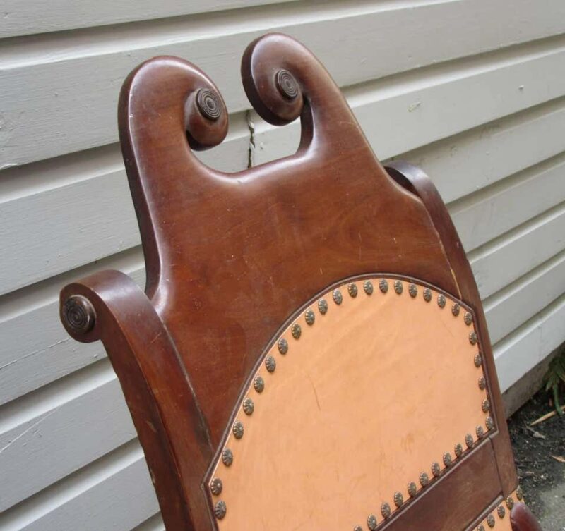 19th Century Jamaican Campeche / Planter Chair - Image 3