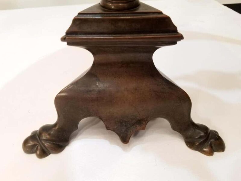 Pair of Early 20th Century Baroque Style Caldwell Table Lamps - Image 5