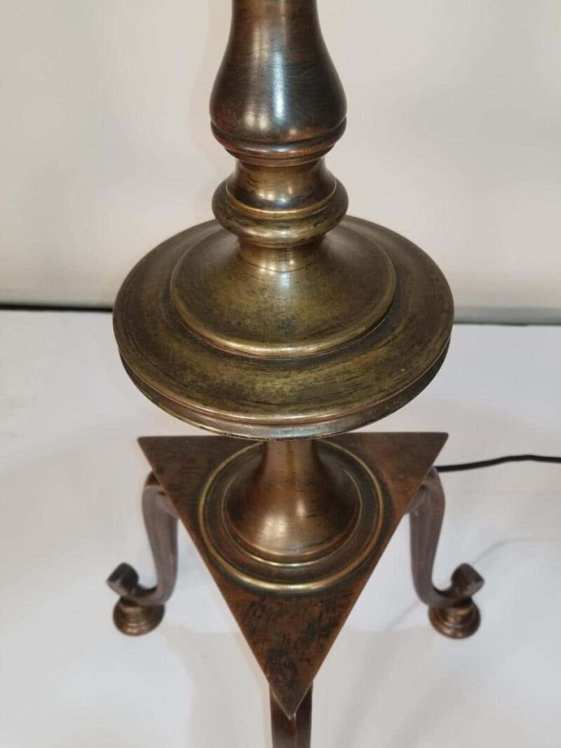 Early 20th Century Sterling Bronze Company Adjustable Floor Lamp - Image 5