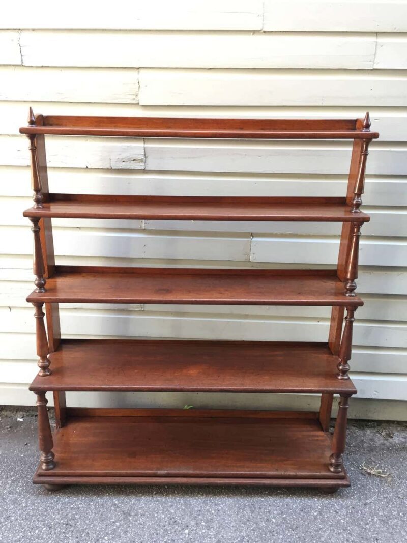 19th Century Barbados Regency Cedrela Bookcase - Image 5
