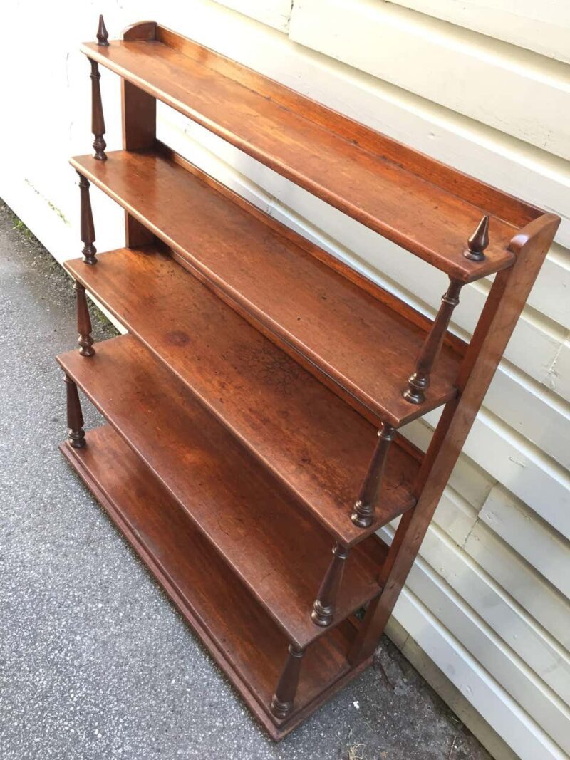 19th Century Barbados Regency Cedrela Bookcase - Image 6