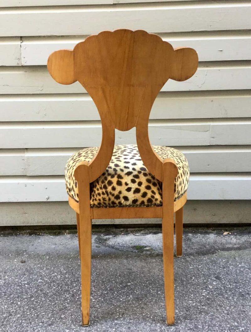 Set of Four Biedermeier Viennese Chairs in the Style of Josef Danhauser - Image 6