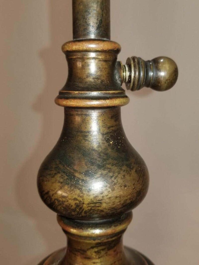 Early 20th Century Sterling Bronze Company Adjustable Floor Lamp - Image 9