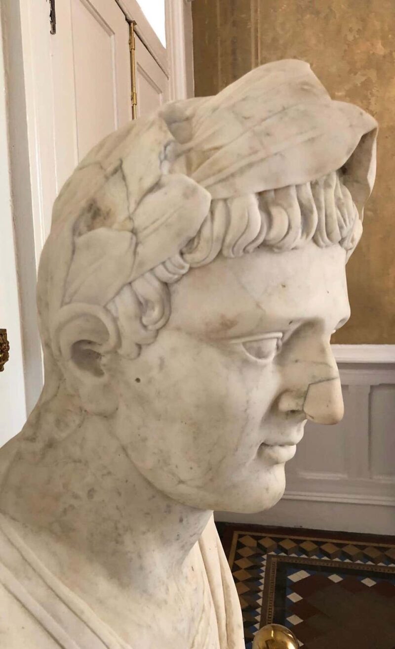 Roman Marble Bust of a Caesar, 18th Century - Image 7