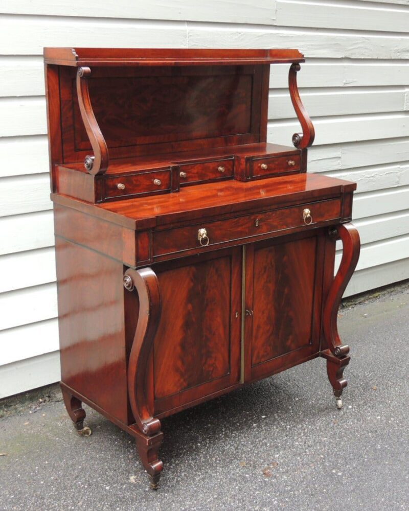 Early 19th C English Regency Mahogany Credenza - Image 2