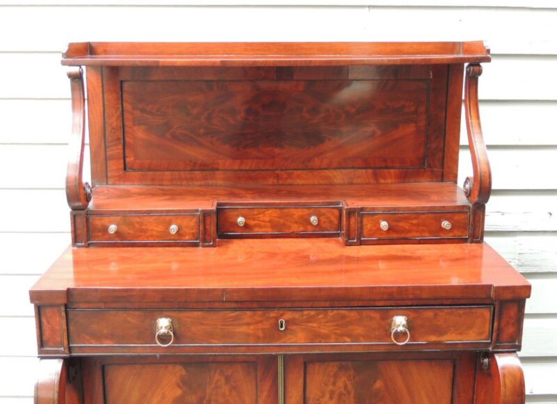 Early 19th C English Regency Mahogany Credenza - Image 5