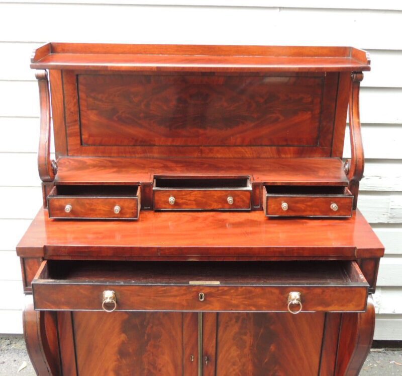 Early 19th C English Regency Mahogany Credenza - Image 7